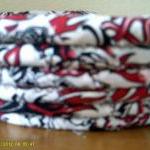 Handmade Black, Red and Whi..