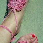 Barefoot Sandals Pink Finge..