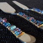 Beaded Cheese Serving Set -..