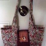 Shell Fabric Purse