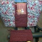 Shell Fabric Purse