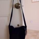 Blue Recycled Jean Purse wi..