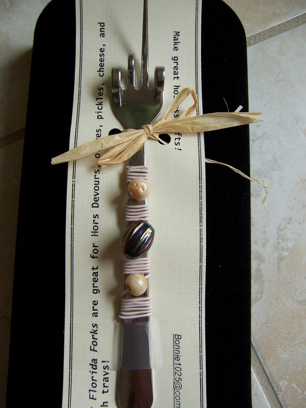 Fancy Florida Finger Fork 