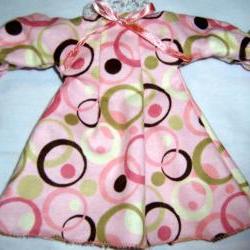Raggedy Ann's Flannel Nightgown for my 13 inch Raggedy Ann doll