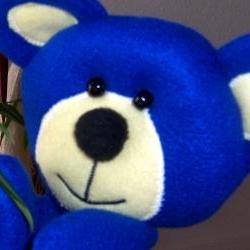 Bearly Blue Hand Puppet