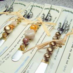 Funky Florida Finger Forks - set of 5